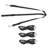 BESPORTBLE Led Pferde Vorderzeug Verstellbar Mit Wiederaufladbarem Leuchtstreifen Sichtbarer Pferdegurt Für Reitsport Und Nachtfahrten