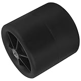 Yardenfun Arbeitsstuhlrad aus Gummi Belastbares Rollhockerrad für Gartensitz und Arbeitshocker Stabiler Gartensitzrollen Ersatz für Outdoor Einsatz