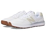 New Balance Damen 574 Greens V2 Golfschuh, Weiss/opulenter Garten, 41 EU