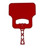 Peosaard Handkurbelventilator, Grill, manueller Ventilator, Handkurbel, Grillgebläse, Verbrennungsunterstützungswerkzeug, zufällige Farbe, Holzkohlegebläse