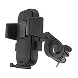BUGUUYO Stoßdämpfender Drehbarer Handyhalter Fahrrad Motorrad Lenkerhalterung Bike Elektroroller Schnelle Montage Kompatibel mit Meisten Smartphones