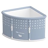 Faltbare Badewanne Erwachsene 70×70×55cm – Klappbare Freistehende Sitzbadewanne für Dusche & Outdoor, Mobile Faltbadewanne als Eisbad Eistonne oder Duschbadewanne