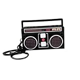 Tragbarer Retro Radio Recorder Keychain Haltbarkeit Abs Music Player Für Den Alltag Nostalgic Music Gadgets Schlüsselbund