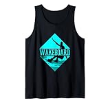 Wakeboard Wakeskate Wassersport Lifestyle Vintage Logo Style Tank Top