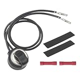 URPIZY 5303918810 Kühlschrank-Abtau-Thermostat, Metall, Schwarz/Rot, Ersatz für 808113301, für ELECTROLUX, Kenmore, Einfache Montage, Für Kühl- und Gefriergeräte-Zubehör