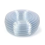 1 Stück 1–10 m PVC-Schlauch – transparentes Gartenwasserrohr aus Kunststoff mit Innendurchmessern von 2–25 mm(10 METERS_ID 7MM X OD 9MM)