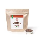 PAKKA Bio Fairtrade Kakao Nibs, 1kg, Öko & Fair, Cacao Cocoa Nibs, direkt hergestellt und abgefüllt vom Produzenten in Kolumbien, vegan 1000g