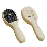 Dampfbürste für Haustiere, schnelle antistatische Bürste, antistatischer Sprühkamm für Katzen, für Reisen, tägliche Reinigung, Bad, Outdoor, Haus, Innenbereich, Welpen