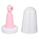 Veemoon Silikon Babyzahnbürste Monate Dreiseitige Fingerzahnbürste mit Weichen Borsten Sanfte Mundpflege für Neugeborene und Junge Mädchen Inklusive Hygienischer Aufbewahrung