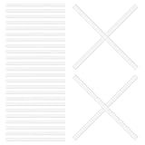 ERINGOGO 50 Stück Transparente Kleiderbügel Endkappen aus Elastischem Kunststoff rutschfeste Schutzkappen für Kleiderhaken Universelle Hakenabdeckung für Garderobenbügel und Drahtaufhänger