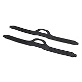 CHICIRIS Flossengurte, 2pcs Einstellbare Tauchflipper -Gurt Zum Schwimmen Tauch -Tauchzubehör mit Premium -TPR -Material Secure Fit (S M)
