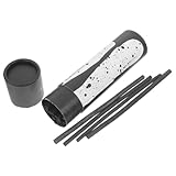 FOMIYES 25 Stück Kohlestifte aus Vollkohle 7 9mm Professionelle Skizzierstifte zum Verblenden und Radieren Zeichenwerkzeug für Kunststudenten und Künstler Leicht und Tragbar