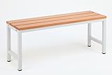 Umkleidebank BxHxT 100x42x30 cm Marke Szagato | Umkleidebank Garderobe, Umkleide Sitzbank, Umkleidebänke, Umkleidesitzbank, Umkleide Fitnessstudio, Fußball Umkleidekabine, Umkleide Bank