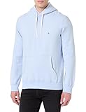 Tommy Hilfiger Herren ESS Seasonal Fleece Hoody Mw0Mw39997 Kapuzenpullover, Blue (Breezy Blue), XS