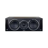 ELAC Uni-Fi Reference UCR52 Center Lautsprecher passiv – Exklusiver 3-Wege-Koax Lautsprecher – Speziell für Heimkino mit präziser Sprachwiedergabe & kraftvollem Sound - schwarz