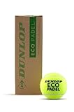 Dunlop Eco Padel (drucklos) – Padel Bälle für Vereine, Trainer und Freizeitspieler
