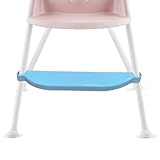 Hochstuhl Fußstütze Zubehör | Höhenverstellbar Gepolstert Rutschfest | Untertisch Fußstütze Zubehör - Für Baby Zuhause Wohnheim Essen Büro