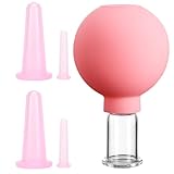 Facial Cupping 5 Stück, Schröpfen Gesicht Für Lymphdrainage Und Massage, Silikon Schröpfgläser Für Gesichtspflege Und Entspannung, Ideal Für Zuhause Und Kosmetikpraxis