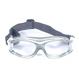 SANRLO Kinder-Schutzbrille mit verstellbarem Riemen, für Radfahren, Basketball, Fußball, Sportbrille