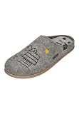 Toni Pons X SNOOPY Herrenschuhe Hausschuhe CHARLIE gris, Größe:47 EU
