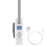 ATTAS MATOFIX PRO + Sonnensensor Elektrischer Gurtwickler bis 45 kg23mm Gurtband, Unterputz, universal Rollladenantrieb mit Display, einstellbare Fahrzeiten (1)