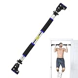 Verstellbare Klimmzugstange für Türrahmen – Tragbarer Klimmzug für Indoor-Fitness, Heim-Fitnessstudio, Schlafzimmer, Wohnzimmer, Bürotraining, Krafttrainingswerkzeug für Oberkörperübungen