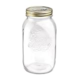Bormioli Quattro Stagioni Einmachglas, Glas, Durchsichtig, 1.5l, 1500