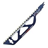 MISIQIMA Säbelsägeblätter Stein, 305MM Steinsäge, Ziegelsäge, Säbelsägeblatt Hartmetall ist Geeignet für Holz, Roten Ziegel, Porenziegel, Porenbeton (S1243HM)