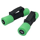 Kurzhantel-Set 2 x 1 kg Zusatzgewicht Home-Workout Hantel-Paar Aerobic
