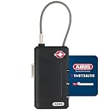 ABUS TSA-Schloss 148TSA/30 - Kabelschloss zur Gepäcksicherung mit 3-stelligem Zahlencode - für Koffer, Taschen, Rucksäcke