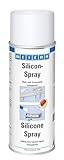 WEICON Silicon-Spray 400 ml | Schützendes Pflege- und Schmiermittel für Kunststoff, Gummi & Metall | transparent