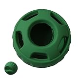 Generisch Langsamer Futterspender Ball - Interaktives Hundespielzeug Zum Leckerli Ausgeben - Interaktives Wiederverwendbares Silikon-Snackspiel Für Zahnreinigung Und Unterhaltung