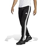adidas Herren Train Essentials 3-Stripes Training Pants, Black / White, L