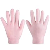 Feuchtigkeitsspendende Handschuhe über Nacht, rutschfest, waschbar, Spa-Handschuhe für Damen, feuchtigkeitsspendend, Feuchtigkeit zum Schlafen mit Spa-Effekt für Damen und Herren