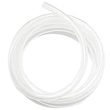 Silikonschlauch Kunststoffschlauch Transparent 5m Länge Vinyl Schlauch Transparent für Wasser Luftpumpe (12mm x 15mm)
