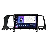 Doppel Din 9 Zoll Android 14 Autoradio für Nissan Murano Z51 2008-2014 mit Wireless Carplay AHD Rückfahrkamera Bluetooth Lenkradsteuerung GPS Navigation (T600 [8+128G])