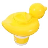 SUPVOX Schwimmbad Dosierschwimmer Kunststoff Behälter Pool Wasserreiniger für Schwimmbad und Badezimmer Langlebiger Pooldispenser zur Schnellen Wasser und Oberflächenreinigung Sicherer