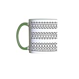 Fuck This Shit Tasse, Keramikbecher mit verstecktem Humor-Motiv, Lustige Kaffee & Teetasse für Erwachsene, Spülmaschinenfest & mikrowellengeeignet, Satirische Büro-Deko, 284ml (D)
