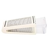 Käsereibe, Box Käsereibe Box Reibe 8,7 X 5,3 X 3,3 Zoll Doppelseitig Abnehmbar für Käse, Gemüse, Knoblauch, Ingwer