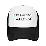 Unisex Fernando Alonso Brasilien Mütze Mode Casual Mesh Baseballmützen Verstellbarer Hut Hip Hop Sommer Unisex Baseball Hüte Polychromatisch Festival Geschenke