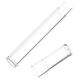 EXQUIMEUBLE Tweezers Aufbewahrungsbox Kunststoff mit Deckel Lash Tool Organizer für Kosmetische Werkzeuge Kompakte Aufbewahrung für Reise und Maniküre Schützender Staubschutz Elegantes