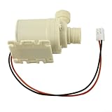 Filteilect DC 12 V leise Wasserzirkulation für Springbrunnen und Teiche im Freien – Max 8 l/min, 100 °C Toleranz, tauchfähig, Keramikschaft, Messing