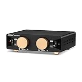 AIYIMA A70 Mono Leistungsverstärker mit PFFB TPA3255 Mini Class D Verstärker mit Subwoofer HiFi Heimkino Receiver mit RCA/XLR/Trigger Eingang für Bücherregal Passivlautsprecher 48V/5A Stromversorgung