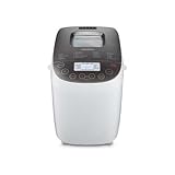 MEDION Brotbackautomat (Brotbackmaschine, 950 Watt, bis zu 1600g, 20 Backprogramme, 3 Bräunungsgrade, Warmhaltefunktion, Sichtfenster, Zeitvorwahl, MD 12040)