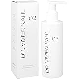 DR. VIVIEN KARL Intimwaschlotion 02 | Sanfte Reinigung & Pflege für empfindliche & trockene Haut | Mit Sheabutter & Milchsäure | Tägliche Intimpflege gegen Intimtrockenheit | Ohne Duftstoffe | 200 ml