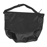 TOBBOMEY Kinderwagen Schutzbezug Staubdicht Tragbar Leicht Reise Transporttasche für Babyschale Kohleschwarz Robust Pflegeleicht Staubschutz Einkaufsschutz