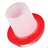 VALICLUD Automatische Hühnertränke 160 ml Geflügel Wasserspender aus Sicherem Kunststoff Langlebiger Tränkeautomat für Hühner Gänse und Küken Einfacher Einbau für Hühnerstall