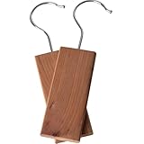 Casativo Zedernholz-Mottenschutz (2er-Set) – Natürliche Zedernholz-Blöcke zum Aufhängen, effektiver Mottenschutz für Kleiderschrank & Vorratsschrank