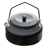 Aluminium-Kaffeekanne, tragbar, für Camping, Wasserkocher, Herd, Pfeifen, Tees, Kaffeekannen, langlebig