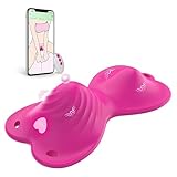 Hmxseu Ultra-dünn Butterfly Vibrator mit 9 Vibrationsmodi Drahtlose Fernbedienung Tragen Vibratoren Superleicht Klitoris G-Punkt-Vibrator Solo Massage Sex Spielzeug für Frauen und Paare